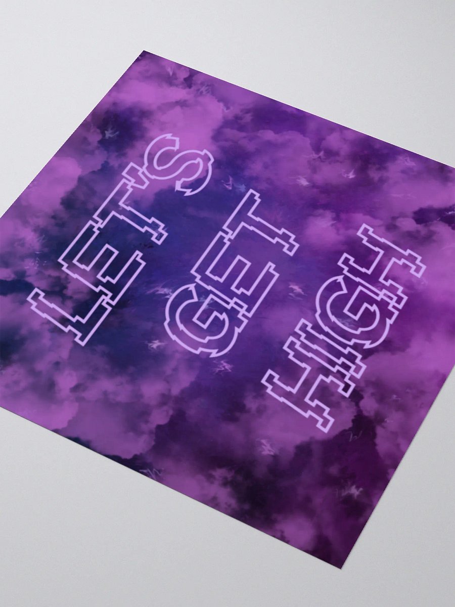 Let’s Get High Sticker product image (9)