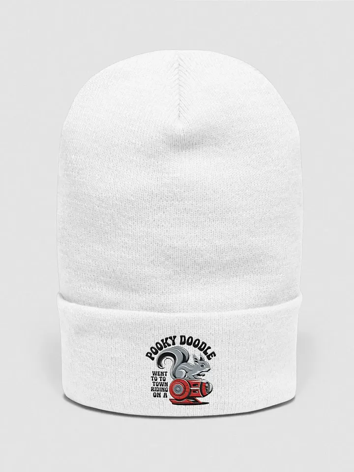Futuristic Squirrel Cuffed Beanie product image (1)