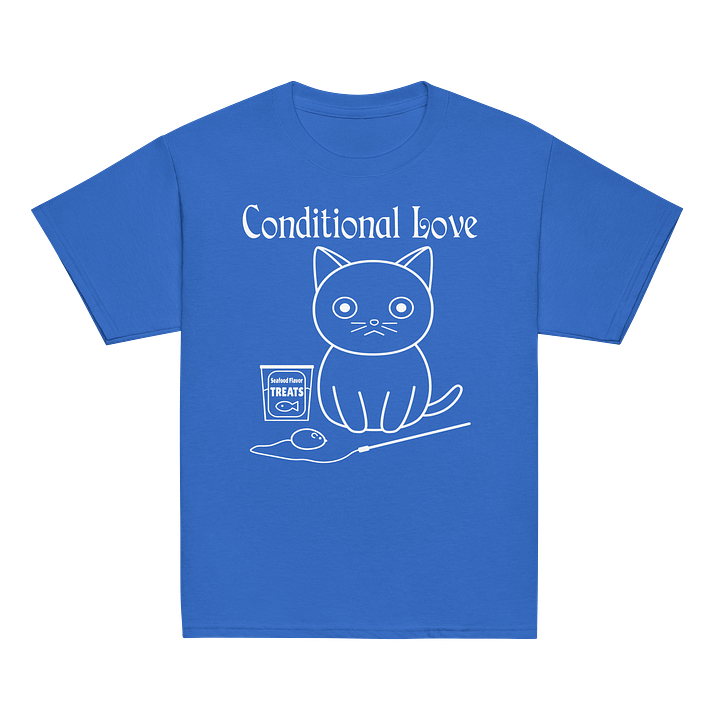 Conditional Love - Unisex Youth Heavyweight T-shirt product image (2)