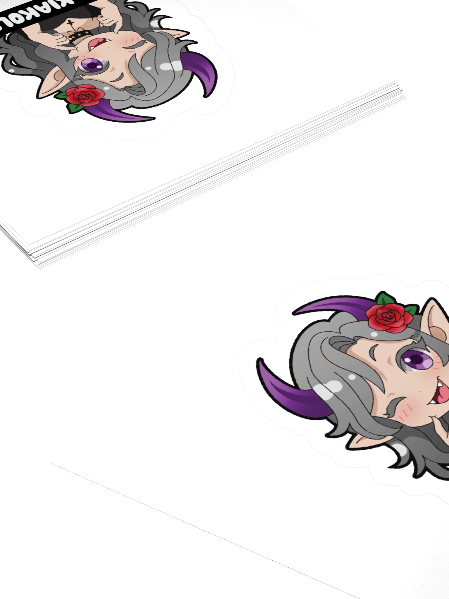 Devilishly Cute Kiako Sticker product image (10)