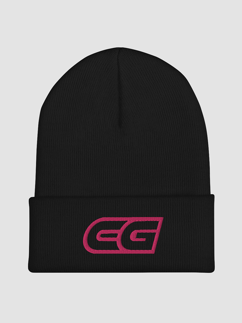 Cheer Gurl Cuffed Beanie Pink