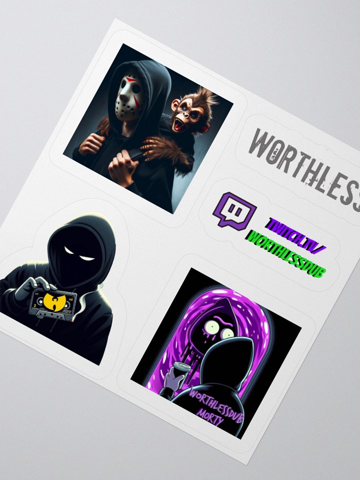 Worthless Sticker 5 Pack product image (7)