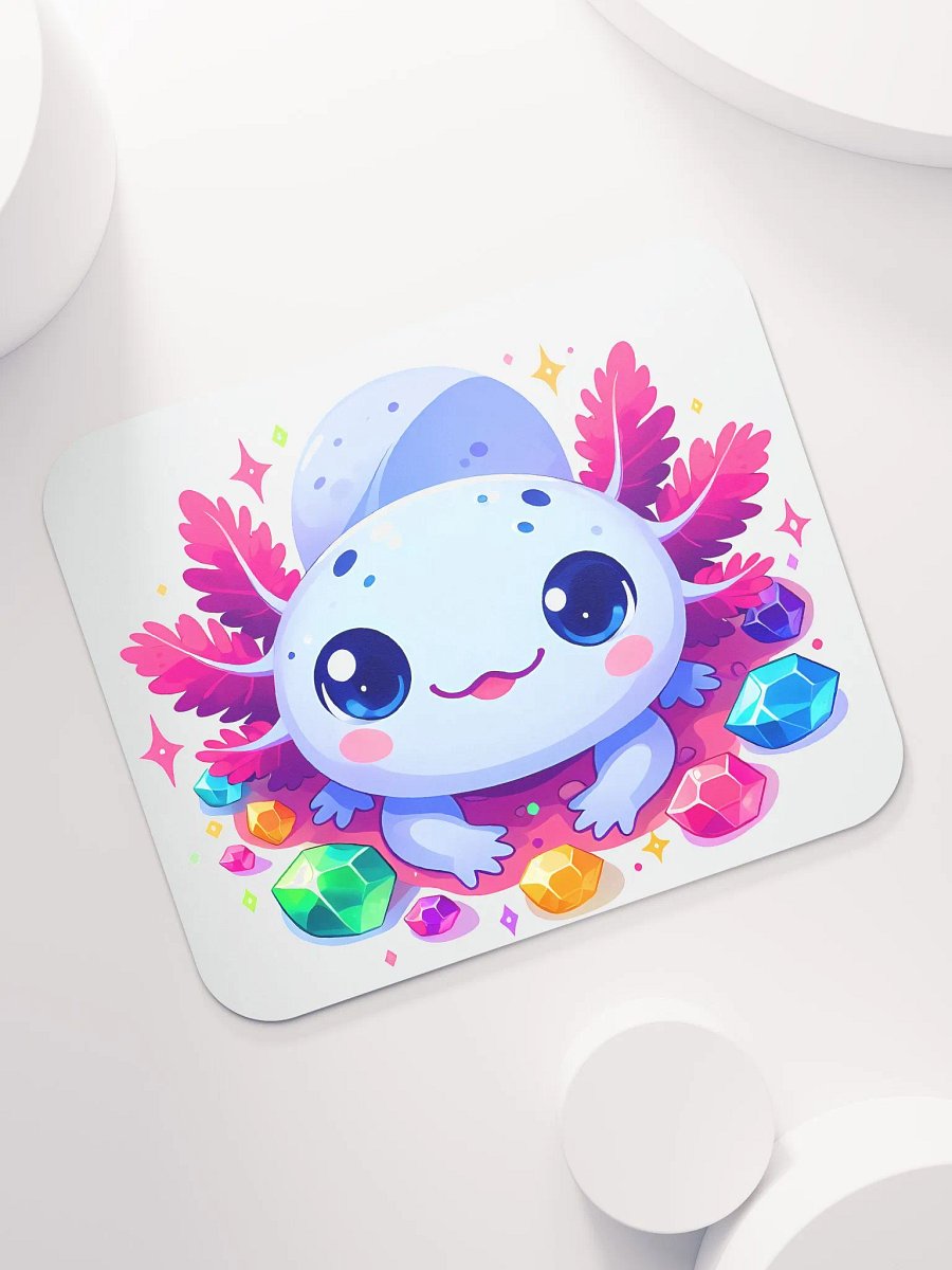 MOUSE PAD - Cute Axolotl 013 product image (1)