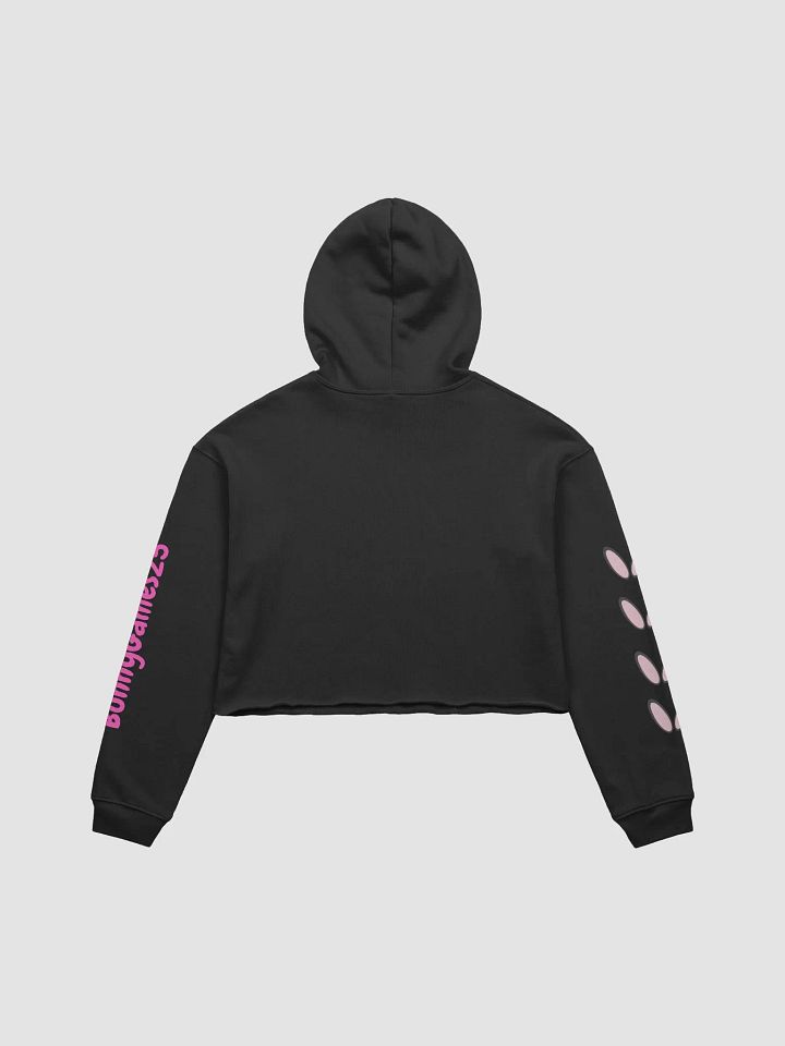 Lazy Bun Day crop top hoodie product image (7)