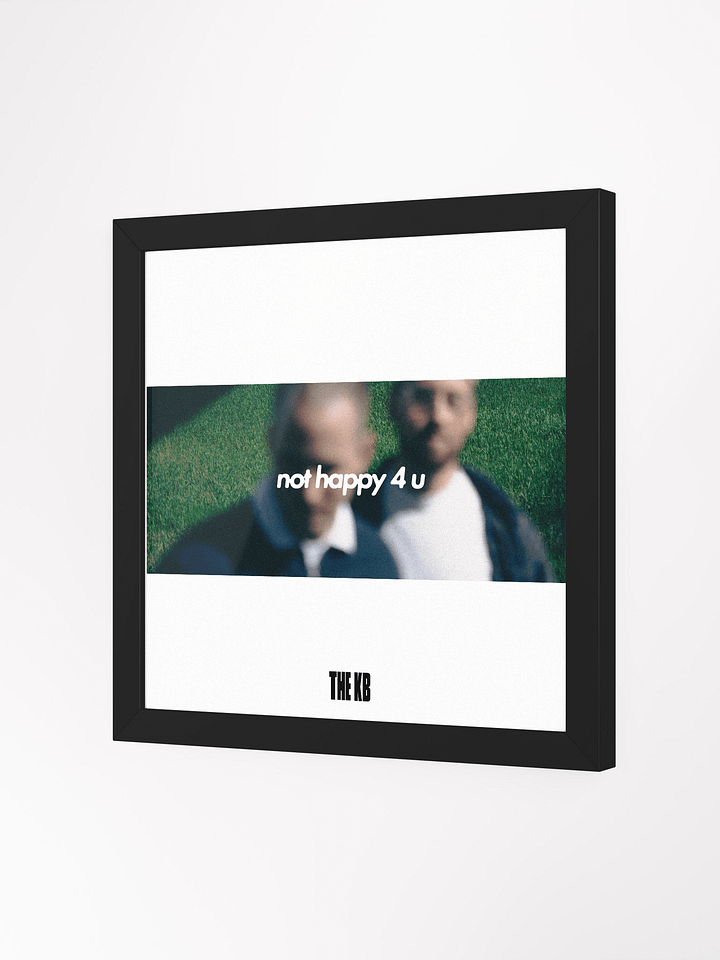 "Not Happy 4 U" Cover Artwork Poster product image (6)