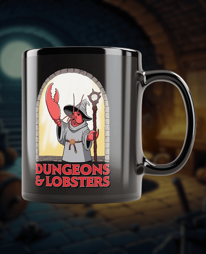 Dungeons & Lobsters Mug 🧙🦞 product image (1)