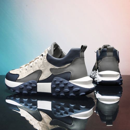 Fashion 2024 New Men's Outdoor Casual Trendy Sports Shoes - White product image (3)