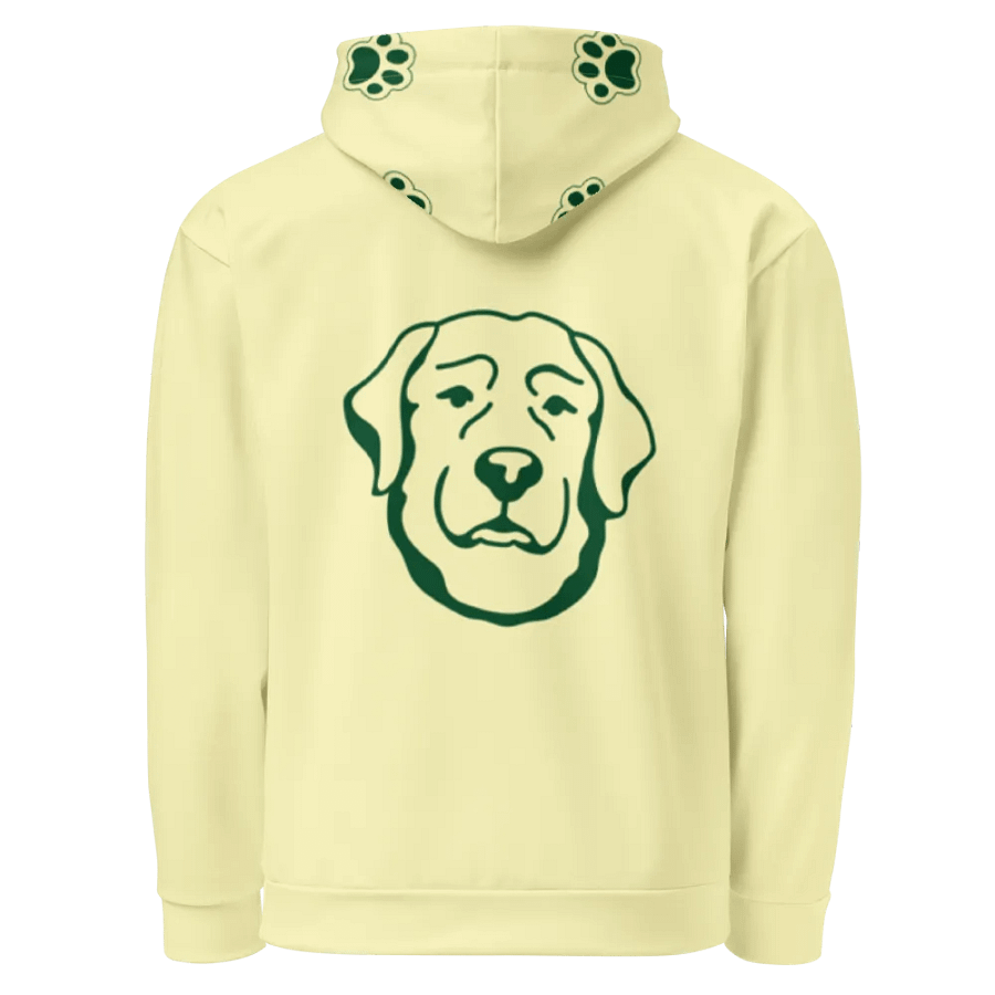 Orm Kornnaphat Golden Retriever Unisex Hoodie (Pale Yellow) product image (3)