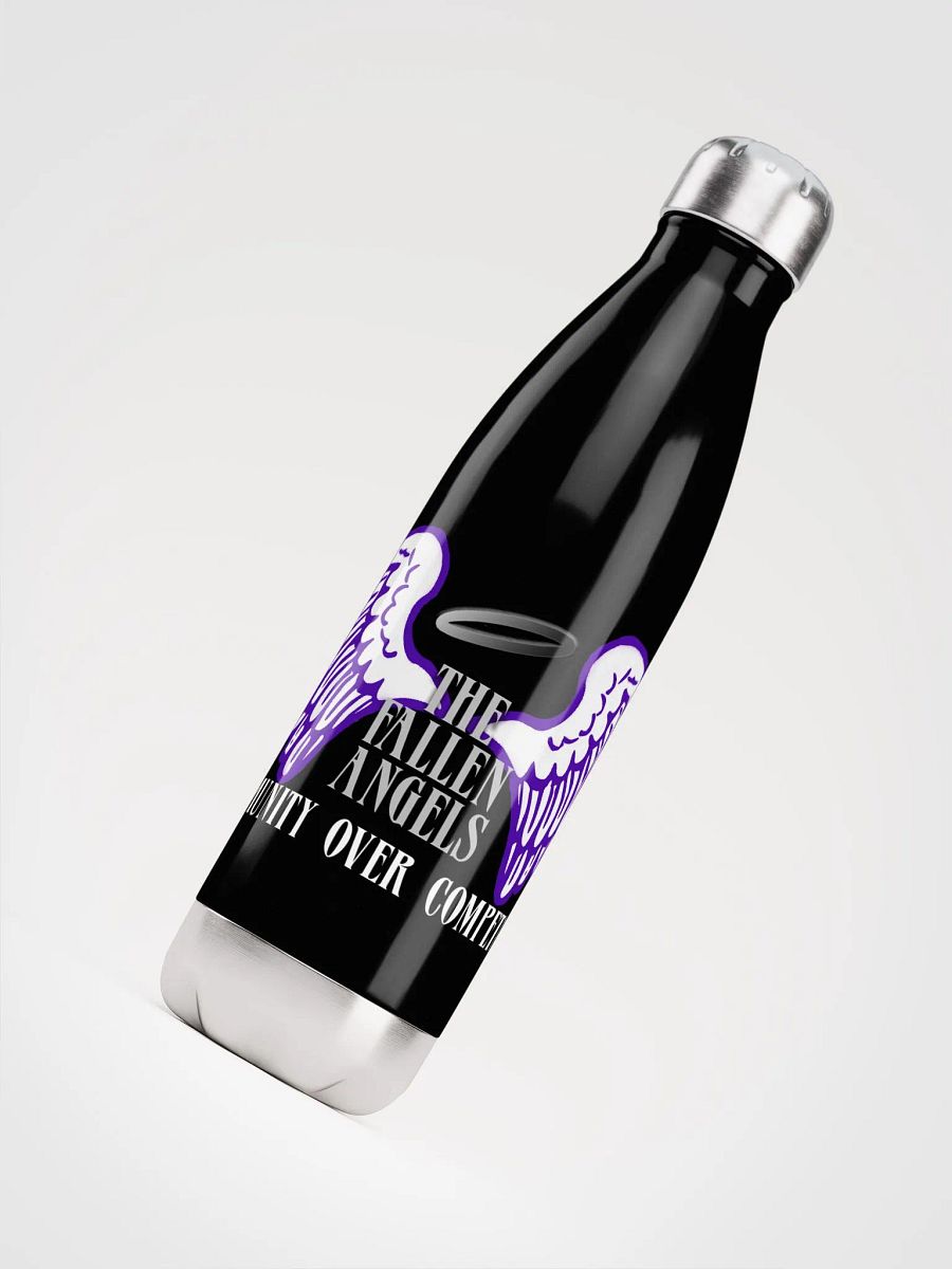 Fallen Angel Stainless Steel Water Bottle Black product image (4)