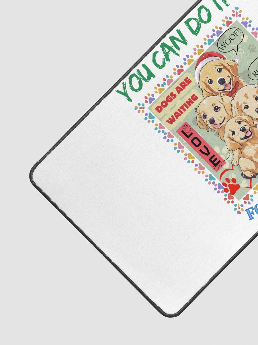 Pawsitively Adorable Desk Mat product image (3)
