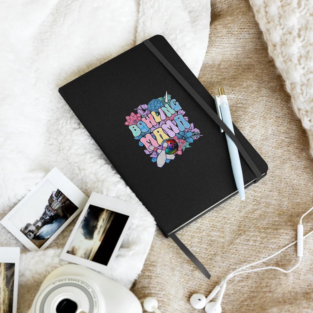 Bowling Mama Floral Hardcover Notebook product image (9)
