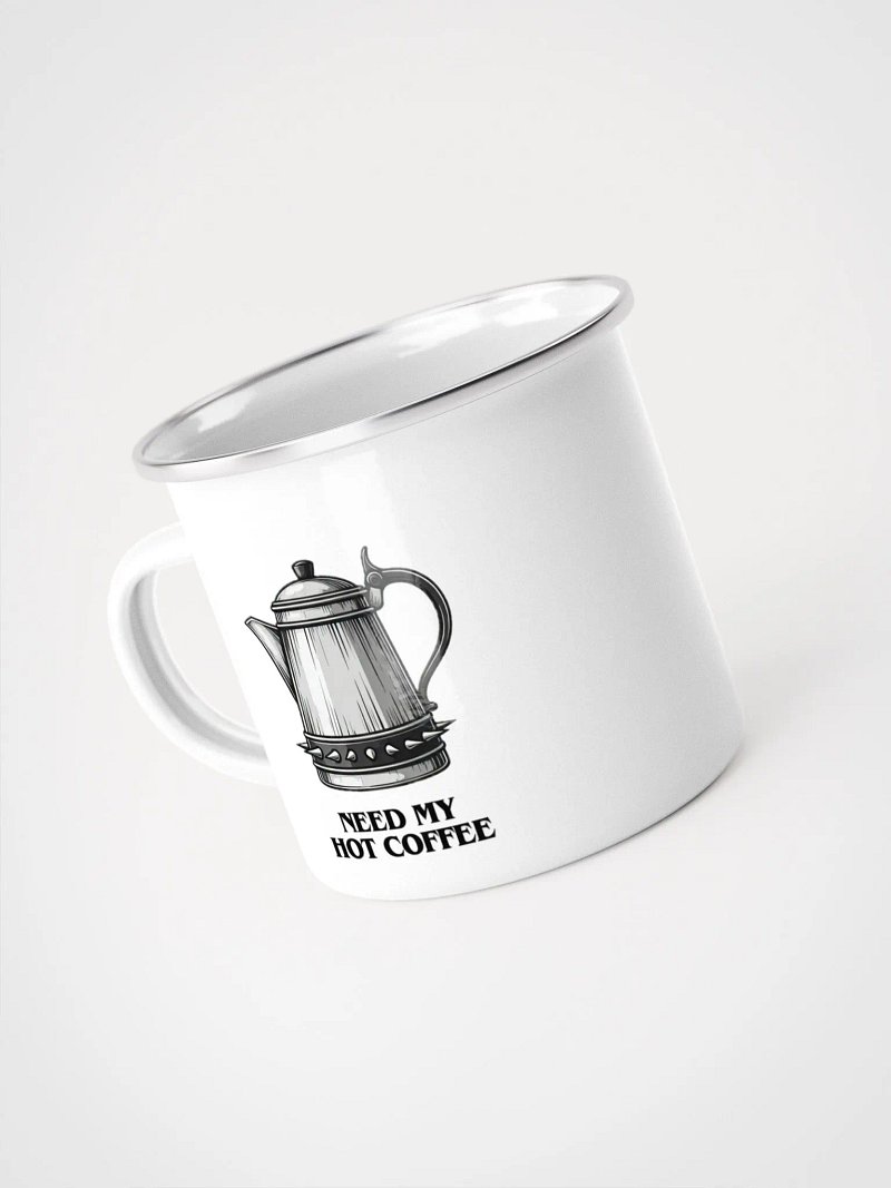 Punk Enamel Coffee Mug
