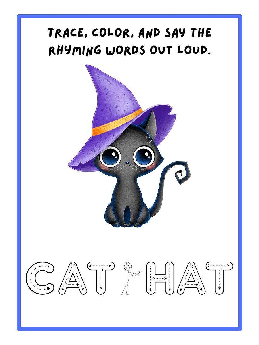 Rhyme Time Printable Worksheets product image (3)