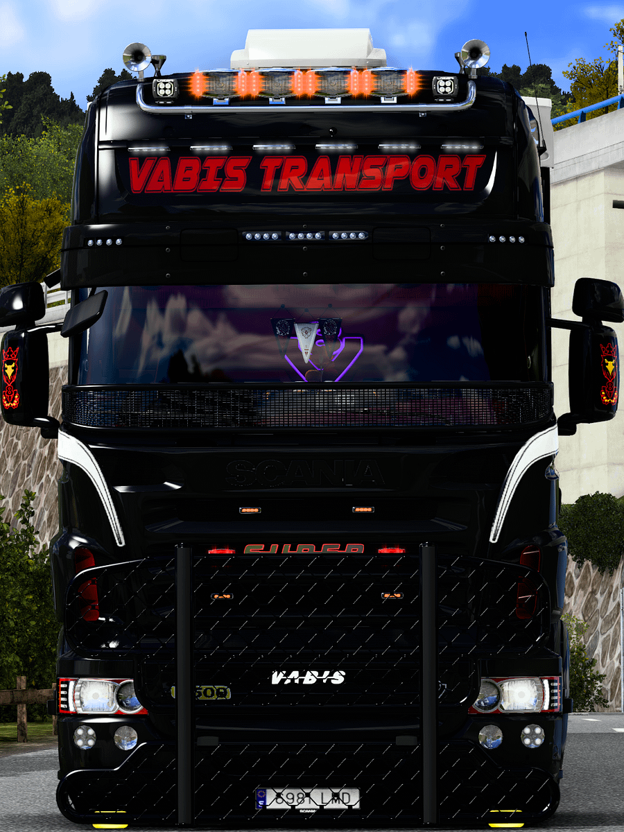 Scania V8 RJL Skin Griffin Vabis Transport! product image (2)