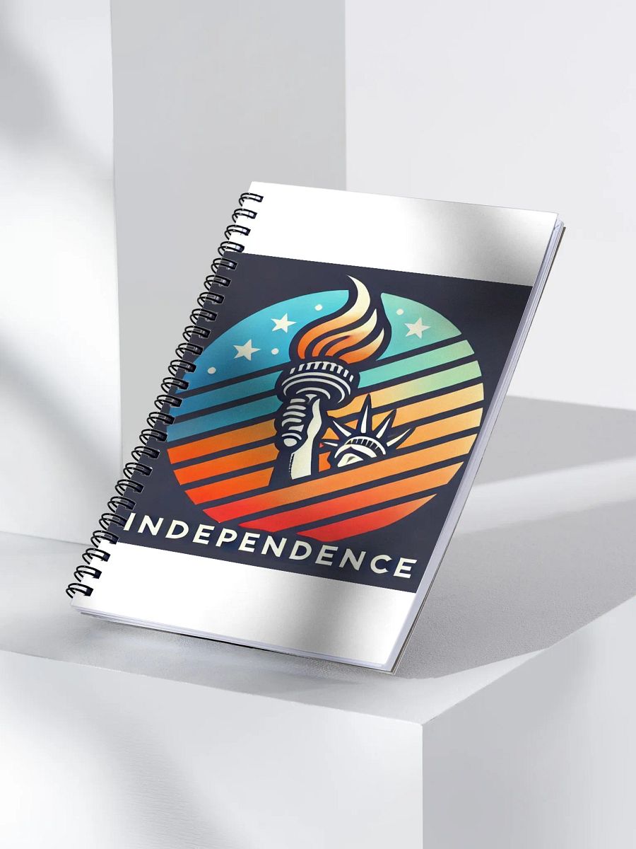 Liberty's Embrace Spiral Notebook product image (3)