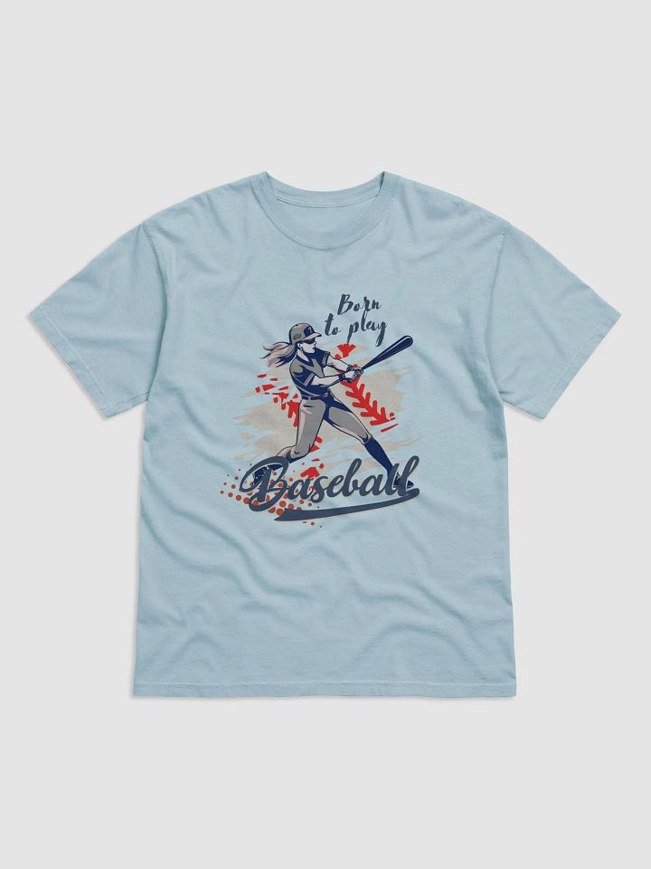 Swing Style: Female Baseball Player Artistic T-Shirt product image (1)