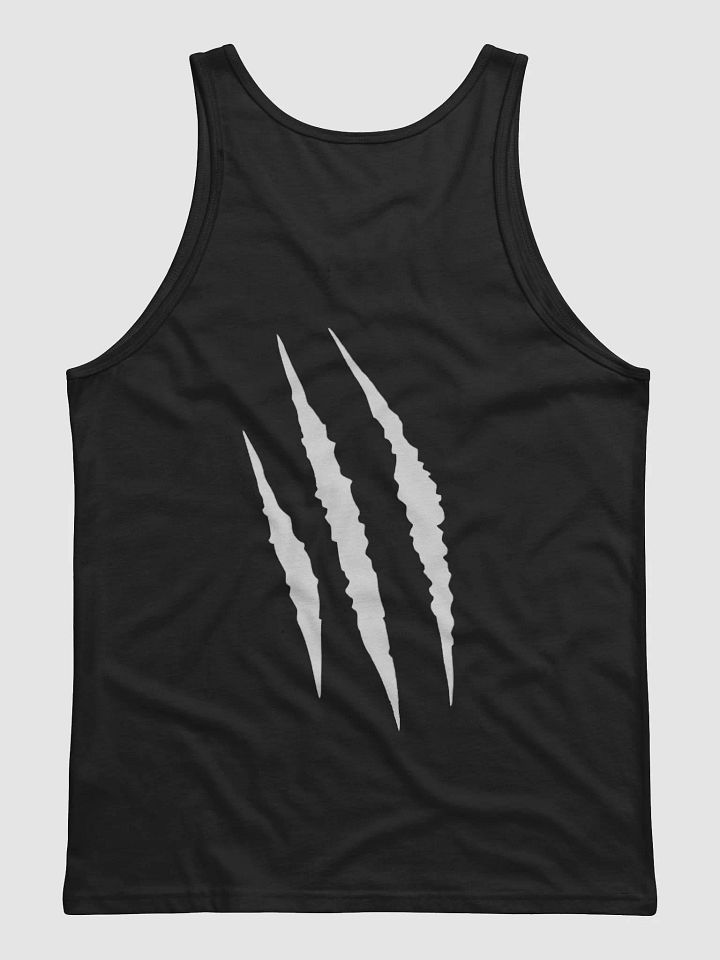 "Back At It With A Good Habit" Asphalt Charcoal Tank Top product image (2)