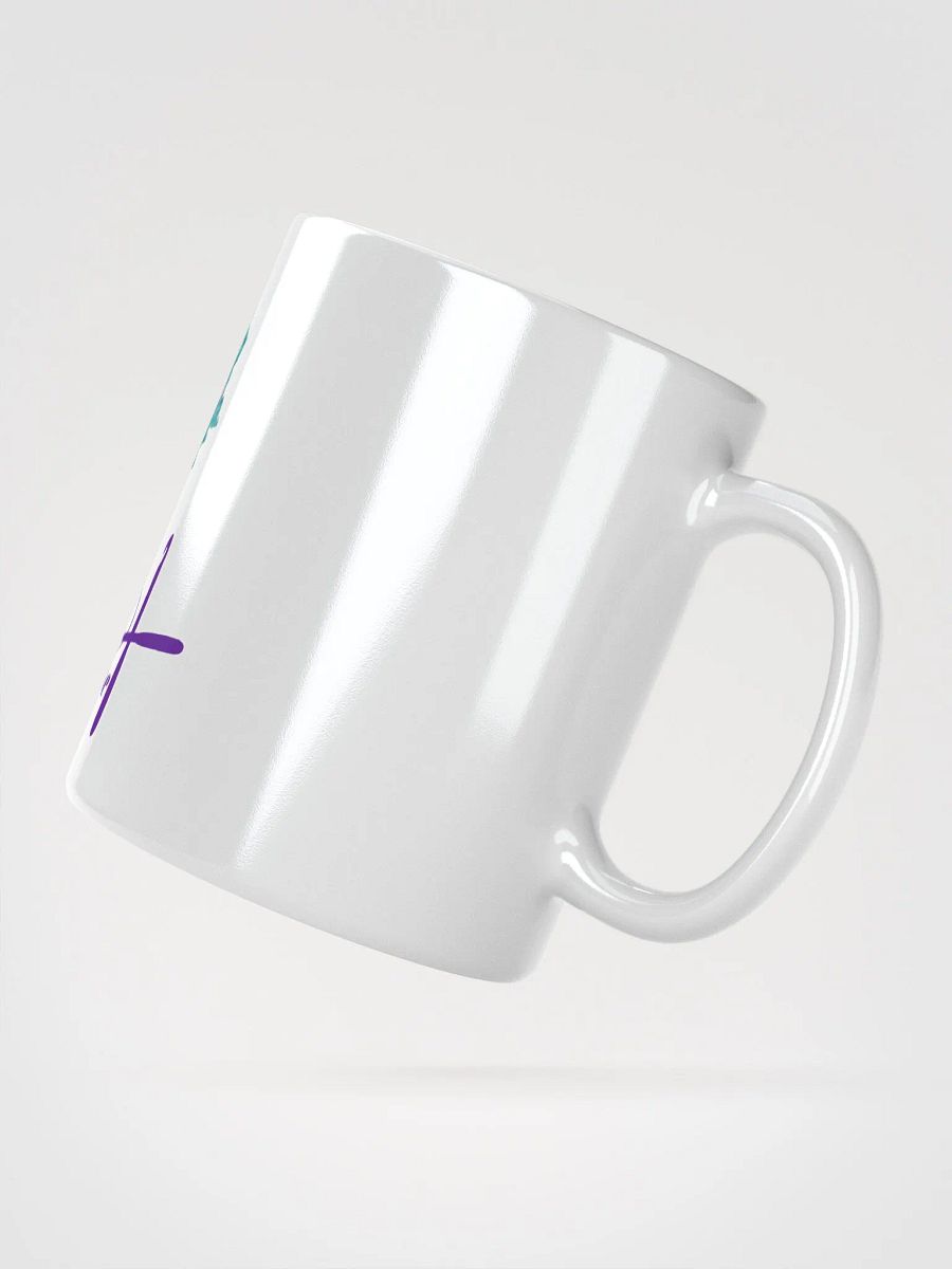 Blessed2Crochet White Logo Mug product image (4)