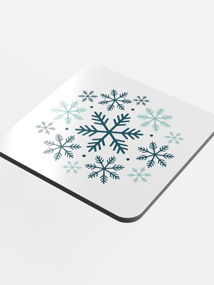 Frosty Whimsy Cork Coasters product image (2)