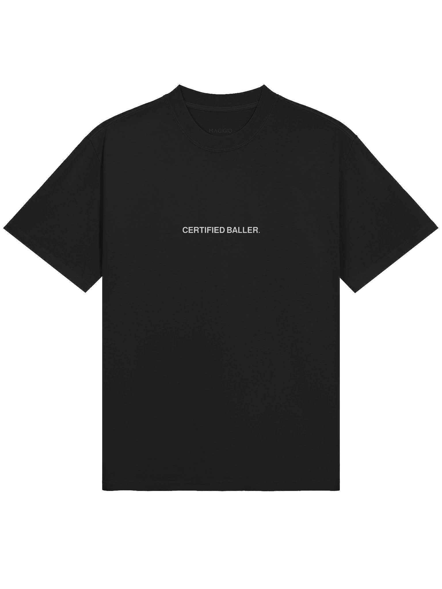 Magigio Culture Change Certified Baller Faded Black Tee product image (1)