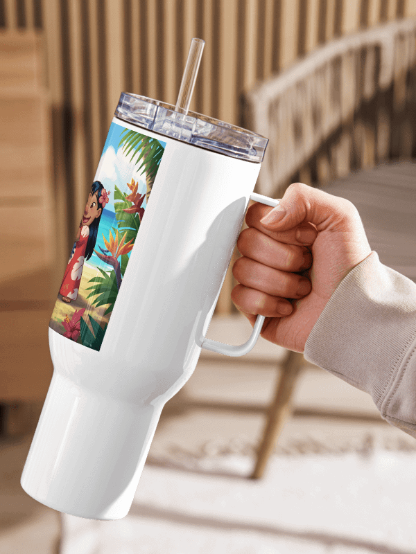 Travel Mug with a Handle Disney's Lilo & Stitch product image (5)