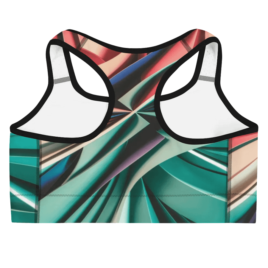 TDS Music Sports Bra with Abstract Geometric Design product image (5)