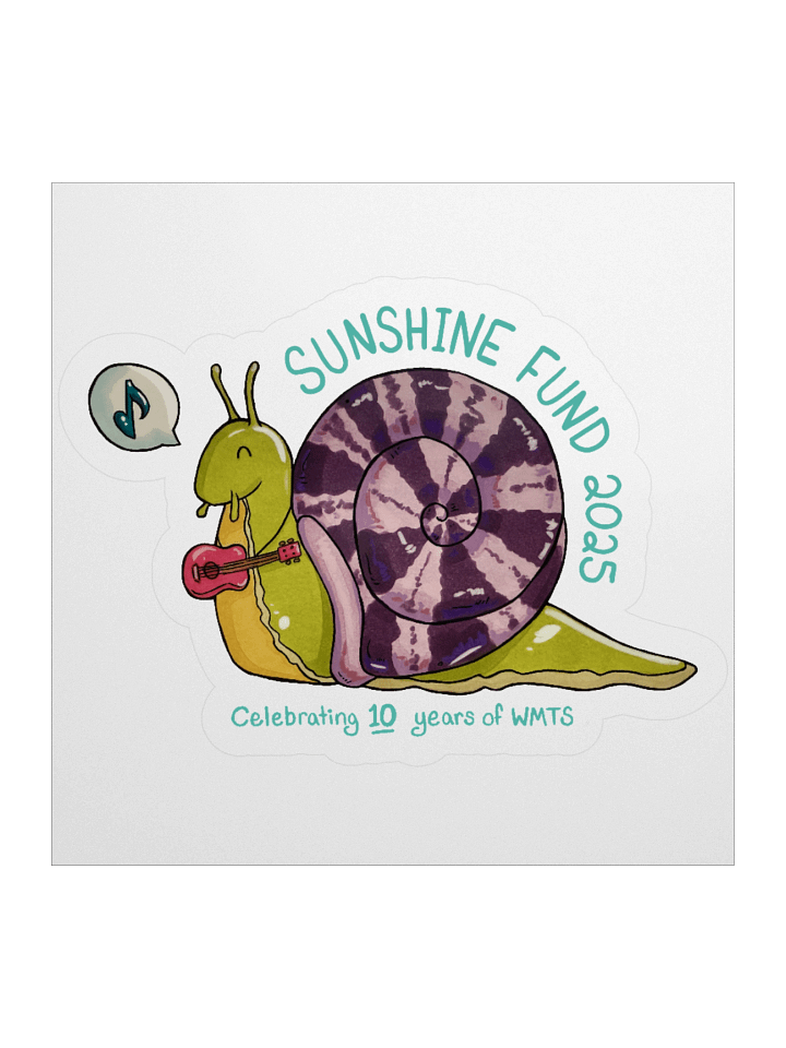 Sunshine Fund 2025 Sticker (Limited Edition) product image (1)