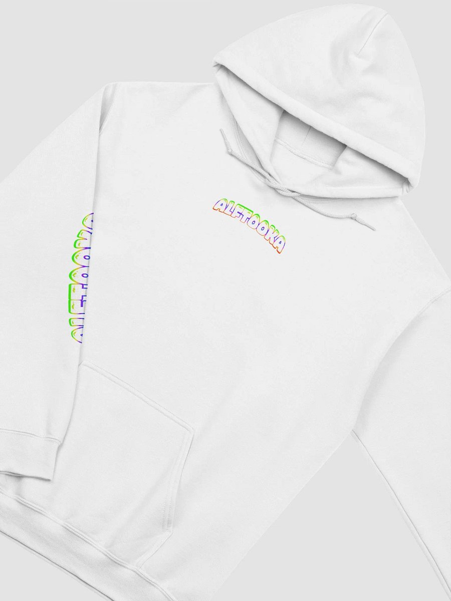 Rainbow Text Hoodie (Printed) product image (3)