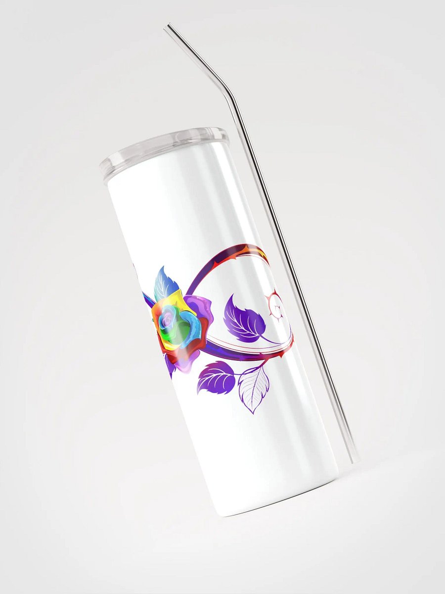 Rainbow Infinity Rose Tumbler product image (1)