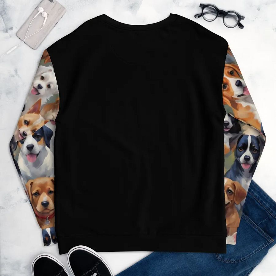 Paw-some Pup Parade Unisex Sweatshirt product image (9)