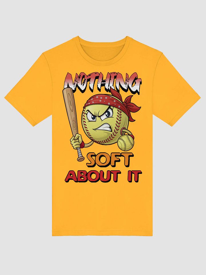 Nothing Soft About It Softball Fierce Rebel T-Shirt product image (29)