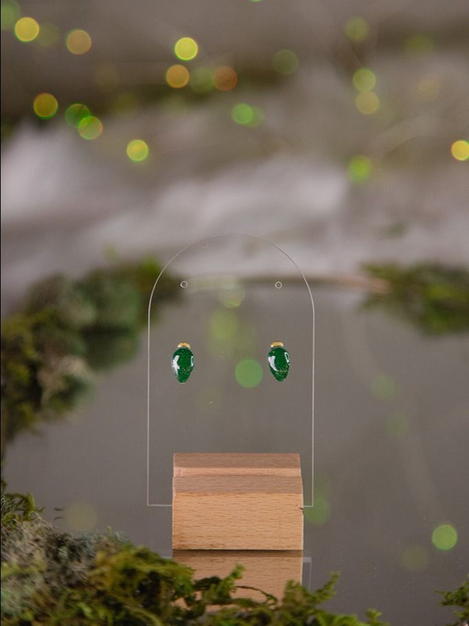 Green Elixir Studs product image (1)