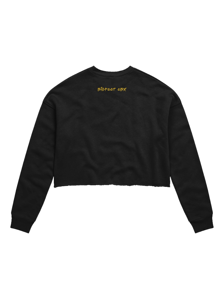 Destination Bigfoot Bronco Classic Logo Bella+Canvas Women's Fleece Crop Sweatshirt (Multiple Colors Available) product image (5)