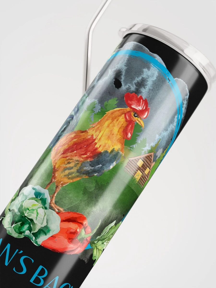Ploughman's Backyard Stainless Steel Tumbler product image (5)