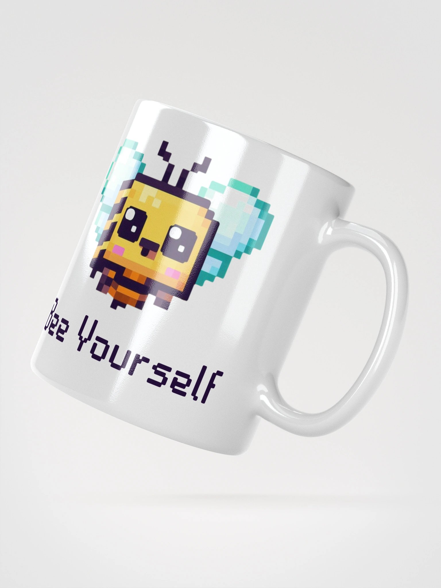 "Bee Yourself" Pixel Mug product image (3)