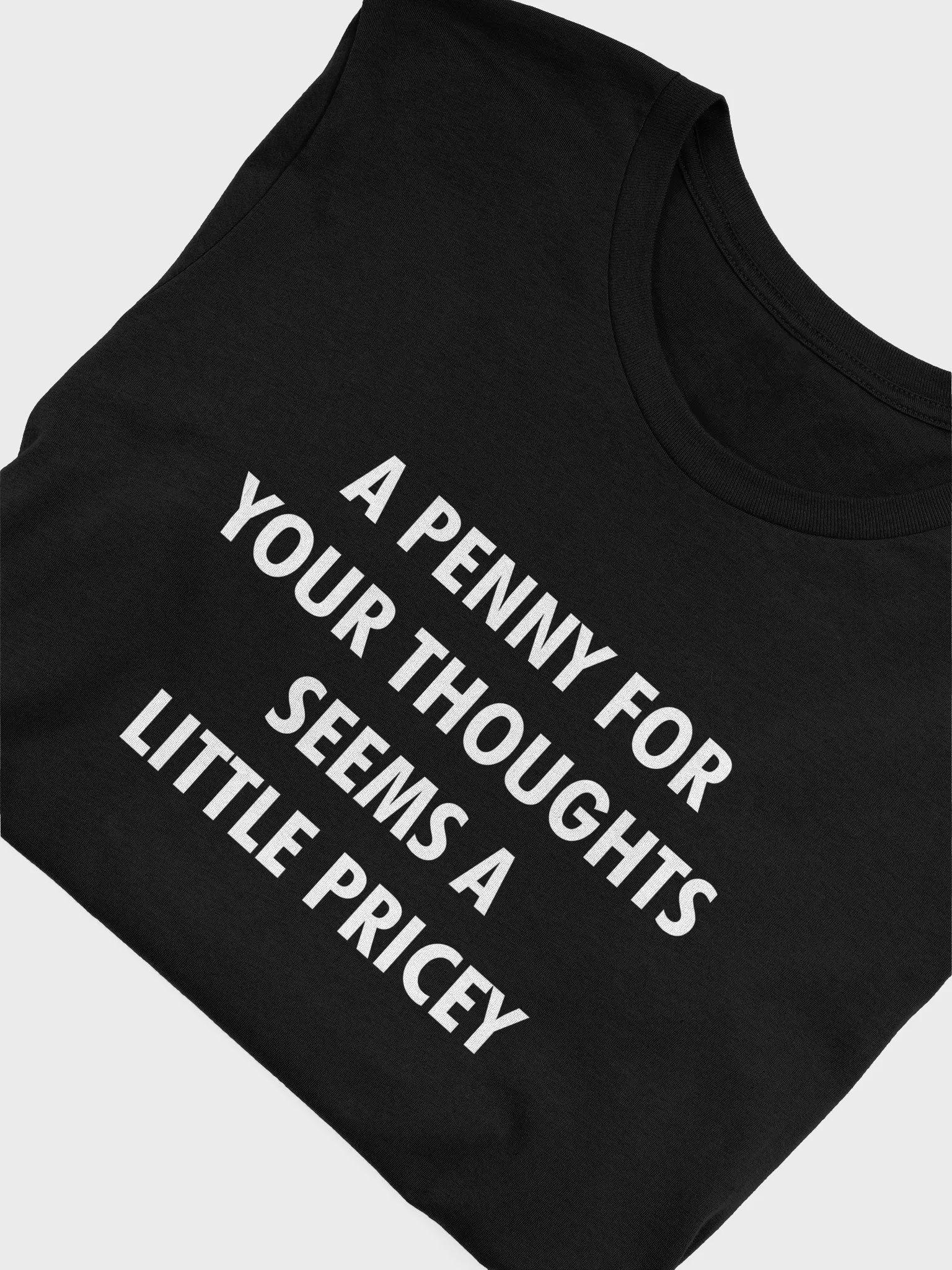 A Penny For Your Thoughts Seems A Little Pricey T-shirt product image (2)