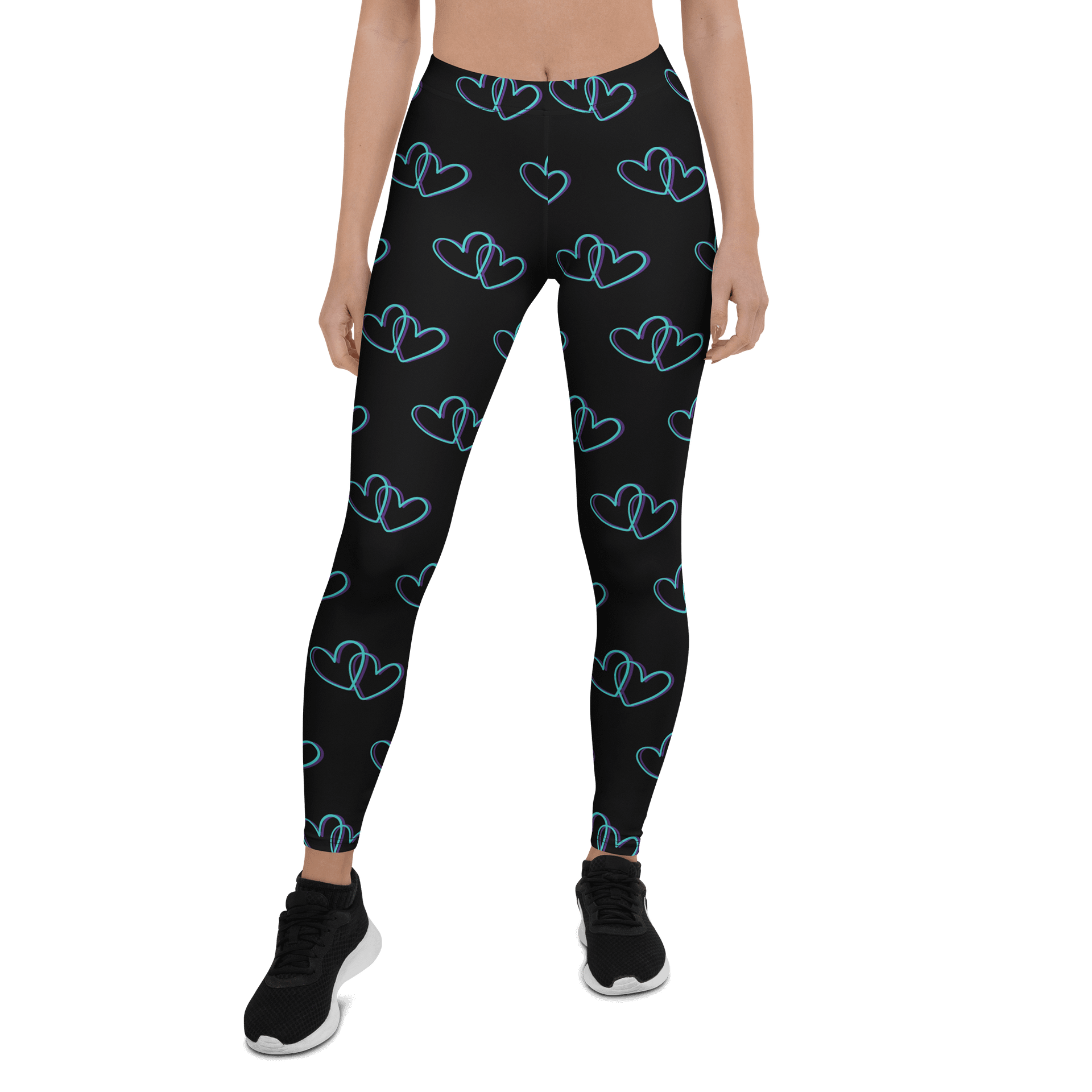 Black Heart Leggings product image (1)