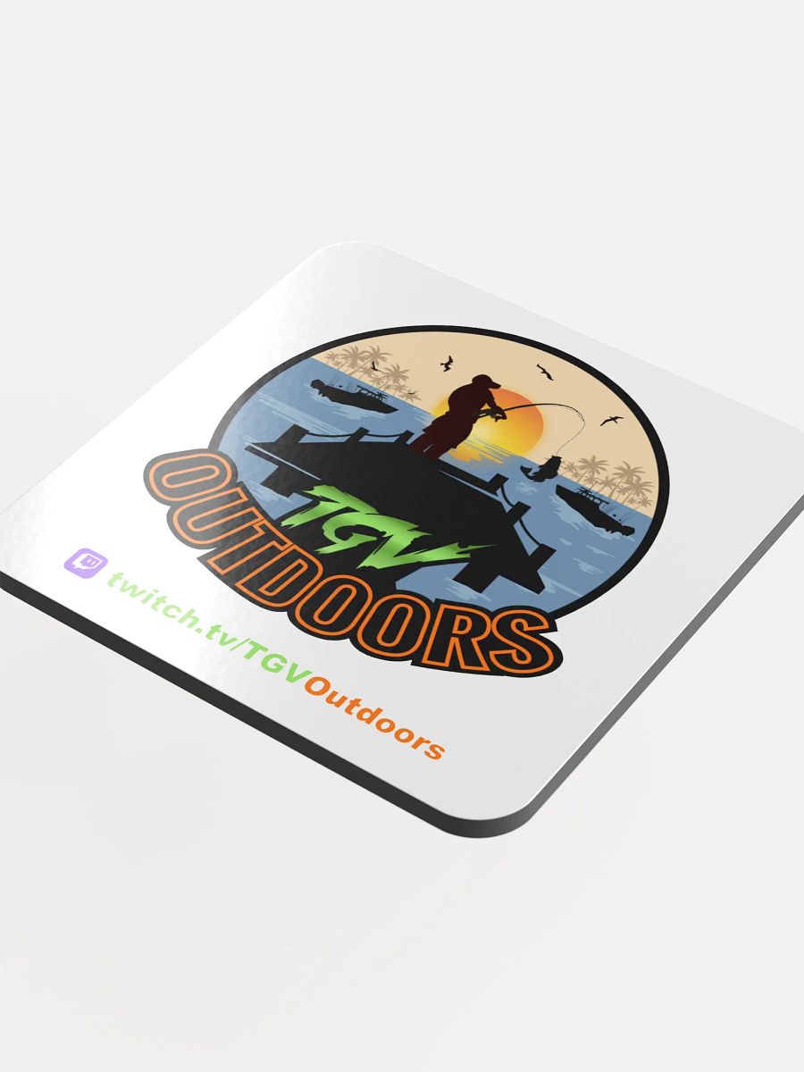 Sunset Fishing Cork Coaster product image (4)