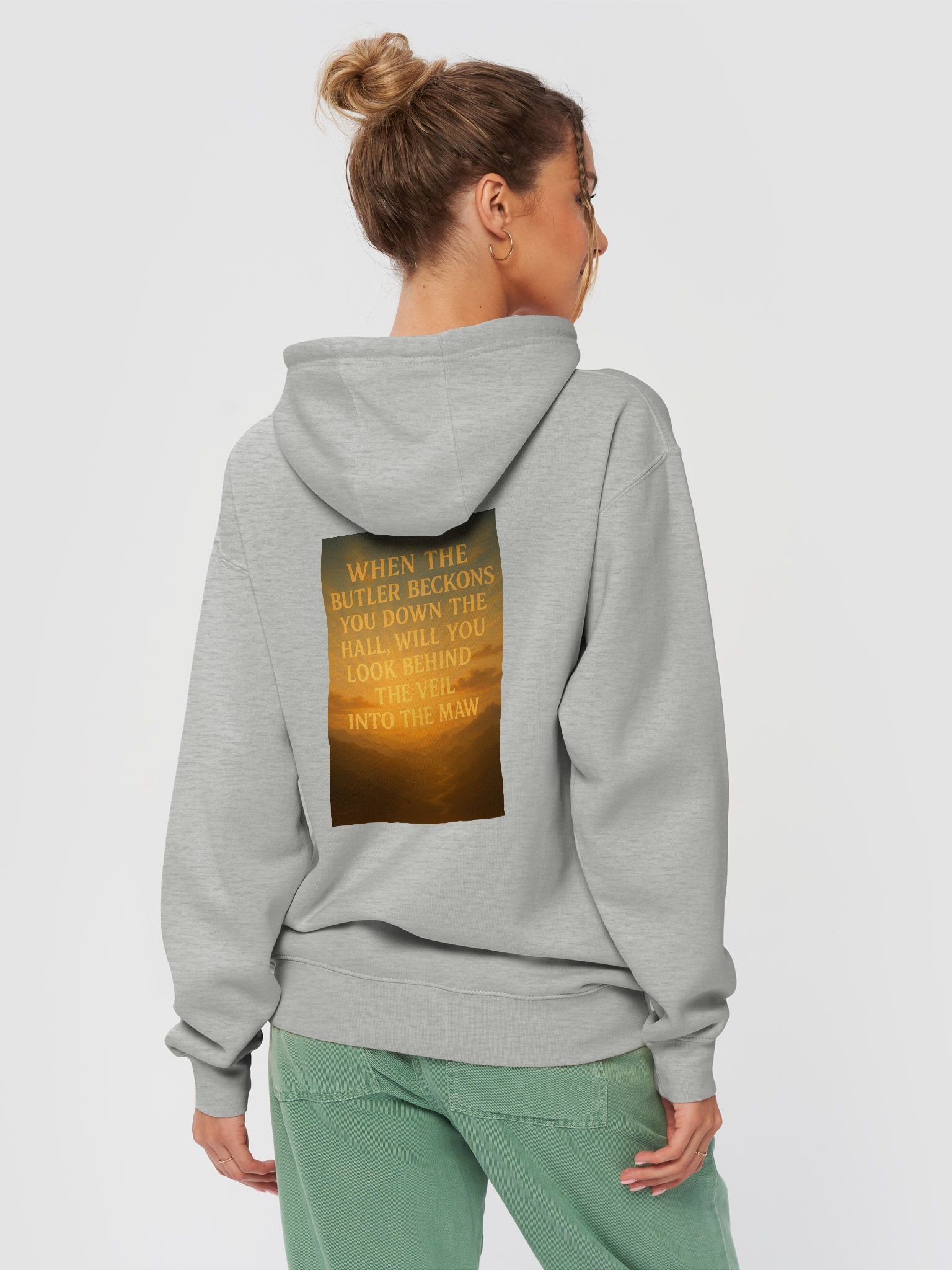 ALTARÆ “Nest of Dawn” Hoodie – Silver Sky product image (4)