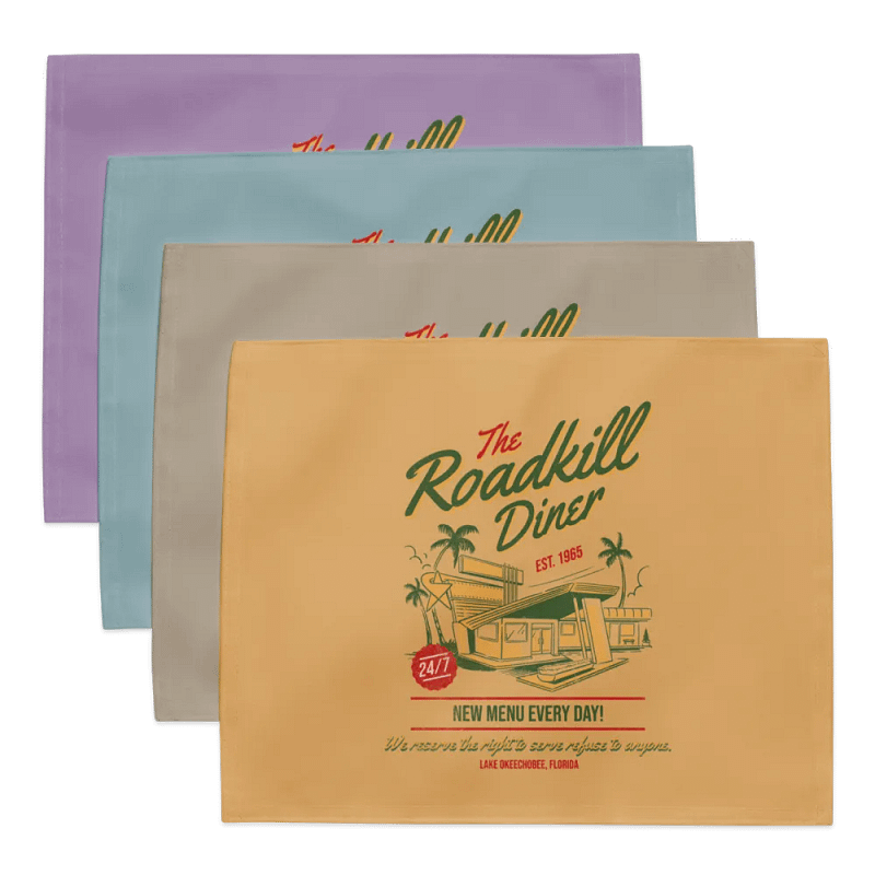 Roadkill Diner Placemats (Set of 4)