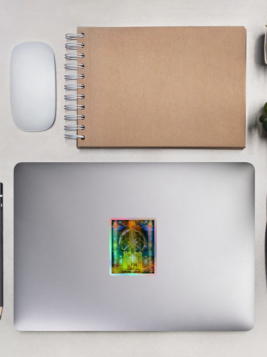 Golden Age Holographic Kiss-Cut Sticker product image (9)