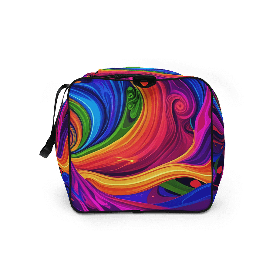 Vibrant Swirl All-Over Duffle Bag product image (9)