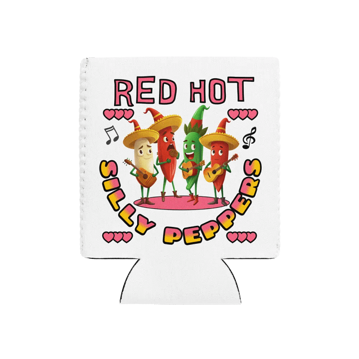 Red Hot Silly Peppers Sizzling Fiesta Can Cooler product image (1)