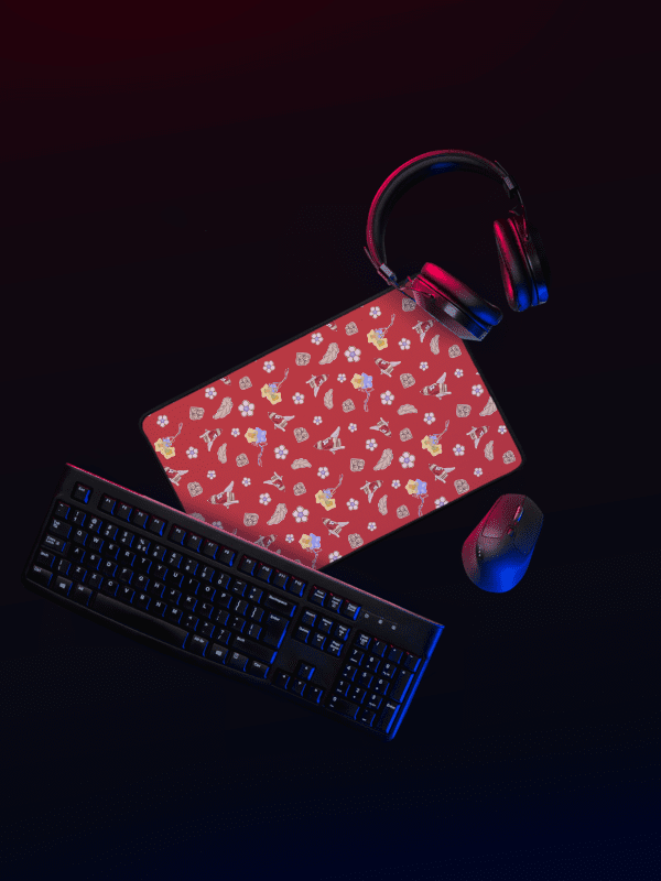 Tribbie Pattern Desk Mat product image (2)