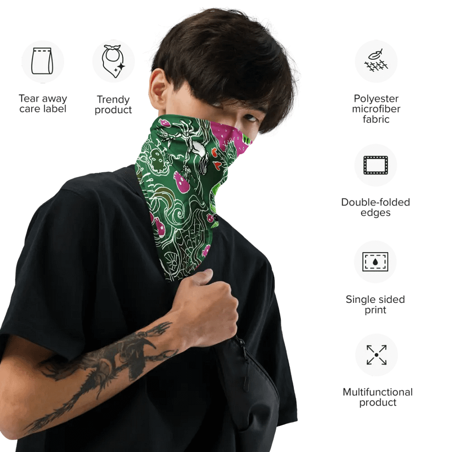 Skulls x Love Bandana Pink (21