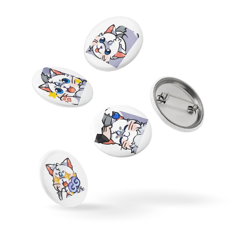Happy Foxy Pin Button Set product image (14)