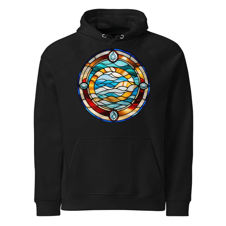 Spiritual Aquarius - Unique Hoodie Design - Circle Energy product image (1)