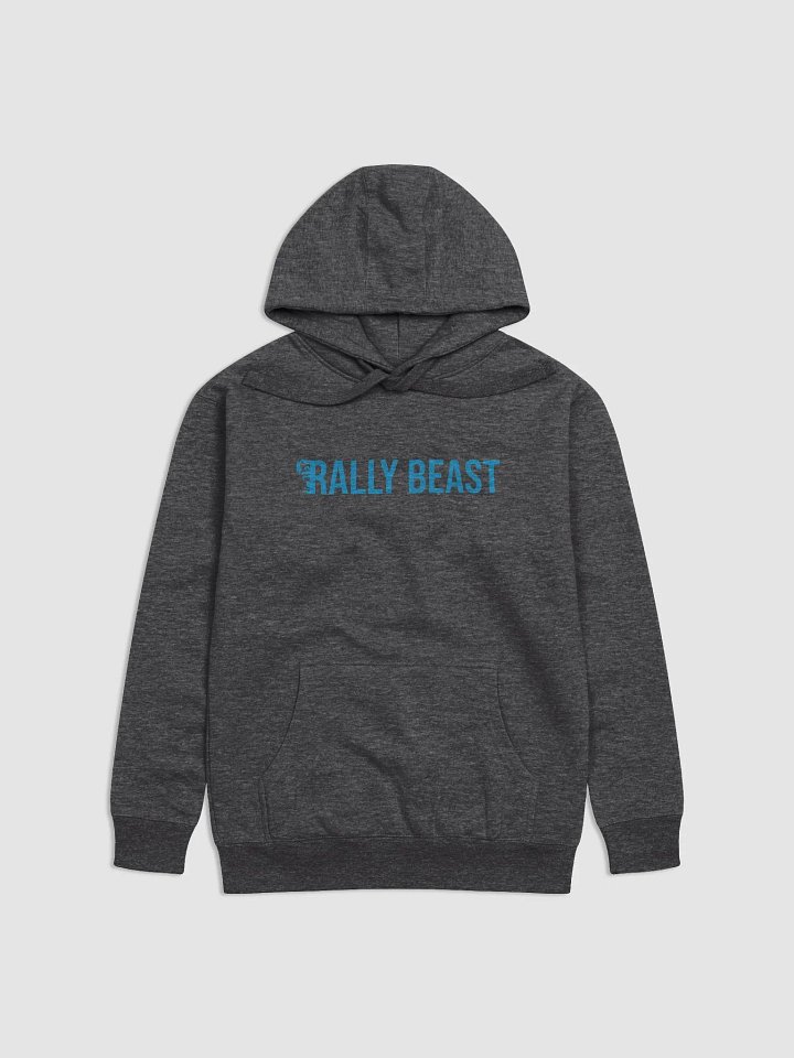 Rally Beast Logo - Cyan on Grey product image (1)
