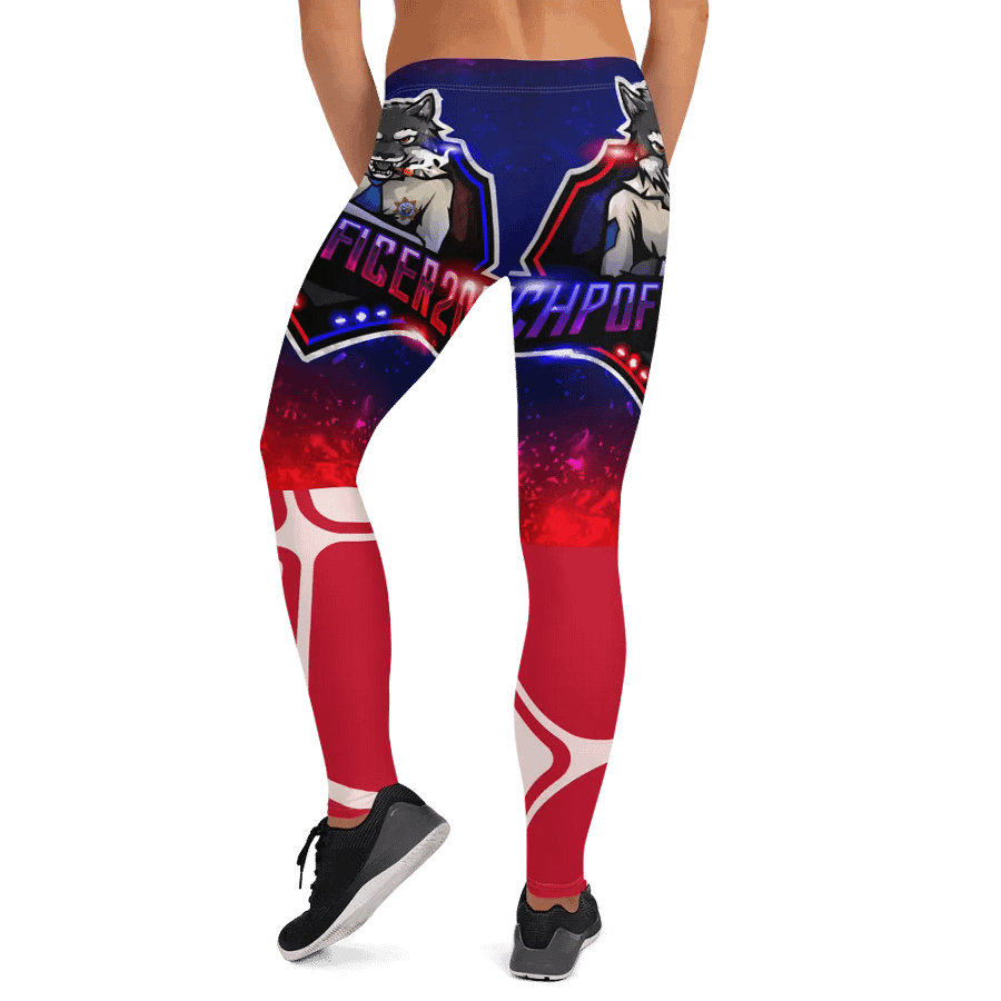 CHIPOFFICER20 Cosmic Wolf All-Over Leggings product image (12)