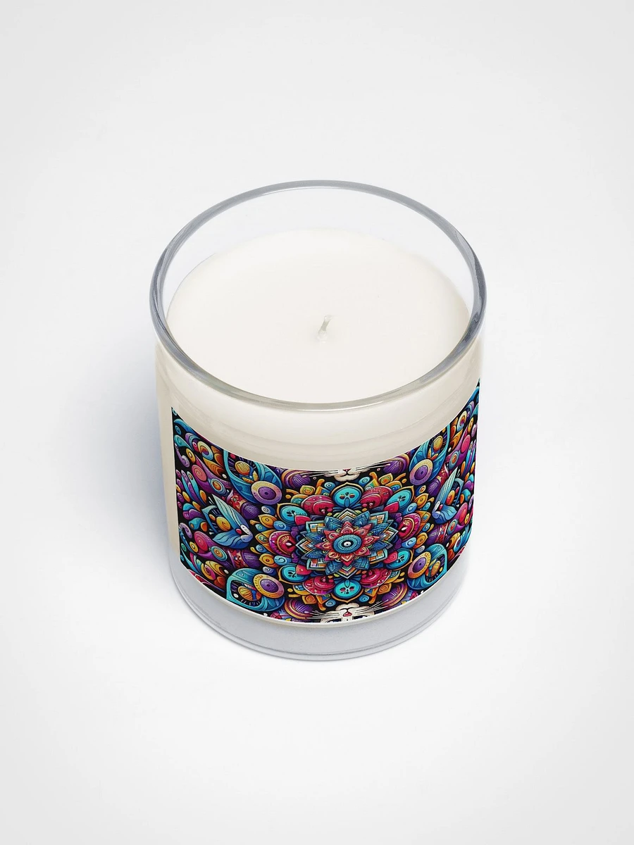 Soy Wax Candle In A Clear Glass Jar product image (3)